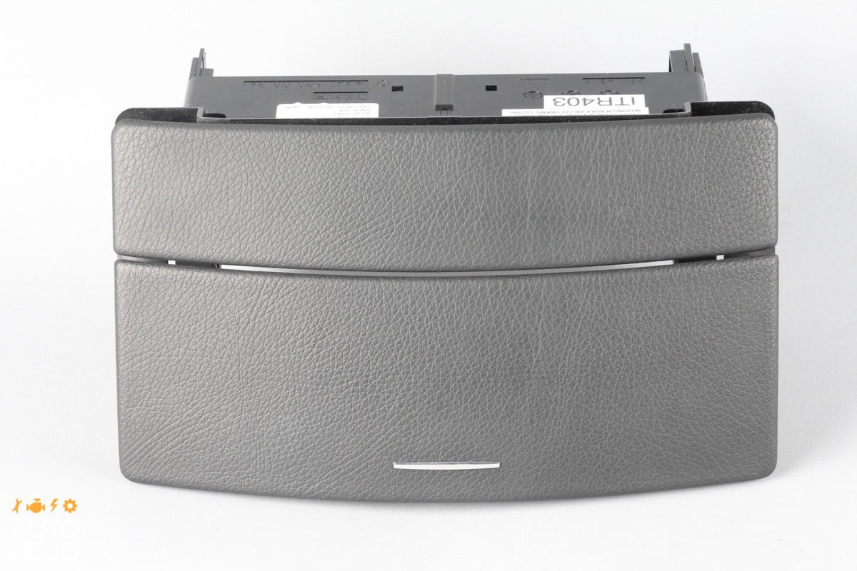 10-13 Mercedes W221 S400 S550 S65 Dashboard Console CD Player Cover Black OEM - photo 3