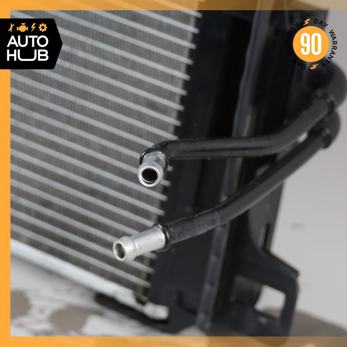 12-16 Mercedes R172 SLK350 M276 AC Air A/C Condenser Steering Oil Cooler OEM - photo 9