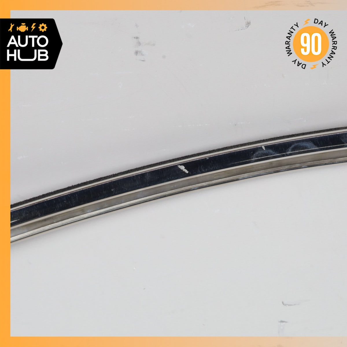 13-15 Aston Martin DB9 Left Driver Side Window Moulding Strip OEM 35k - photo 9