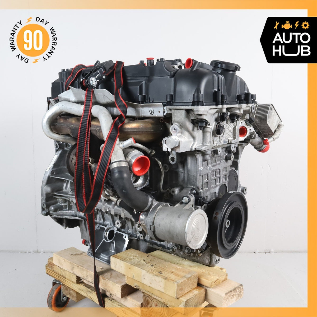 12-19 BMW F15 X5 535i 435i 335i 3.0L Straight Six N55 Engine Motor w/ Turbo OEM - photo 2