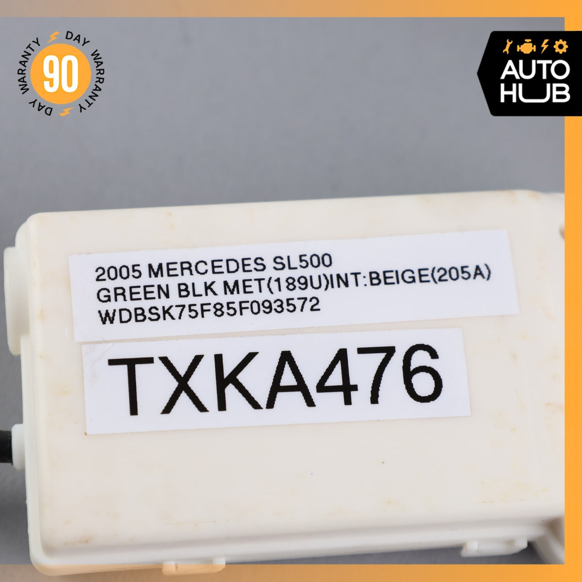 03-04 Mercedes R230 SL500 SL55 AMG Seat Occupancy Mat Sensor SRS 2308211551 OEM - photo 11