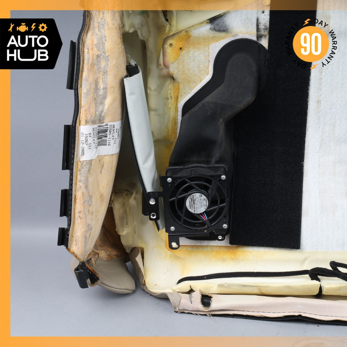 Bentley Continental Flying Spur Front Left Side Seat Upper Back Cushion OEM 80k - photo 12