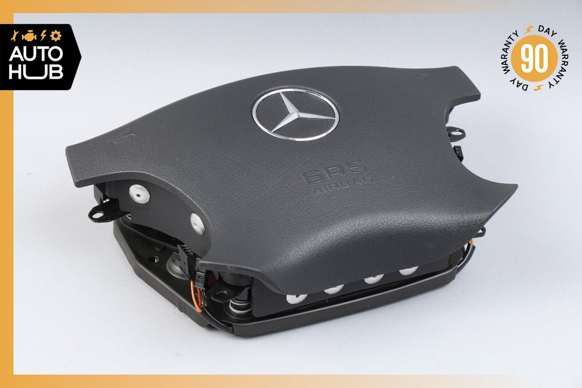 00-06 Mercedes W220 S430 CL500 Steering Wheel Air Bag Black 2204602498 OEM - photo 6