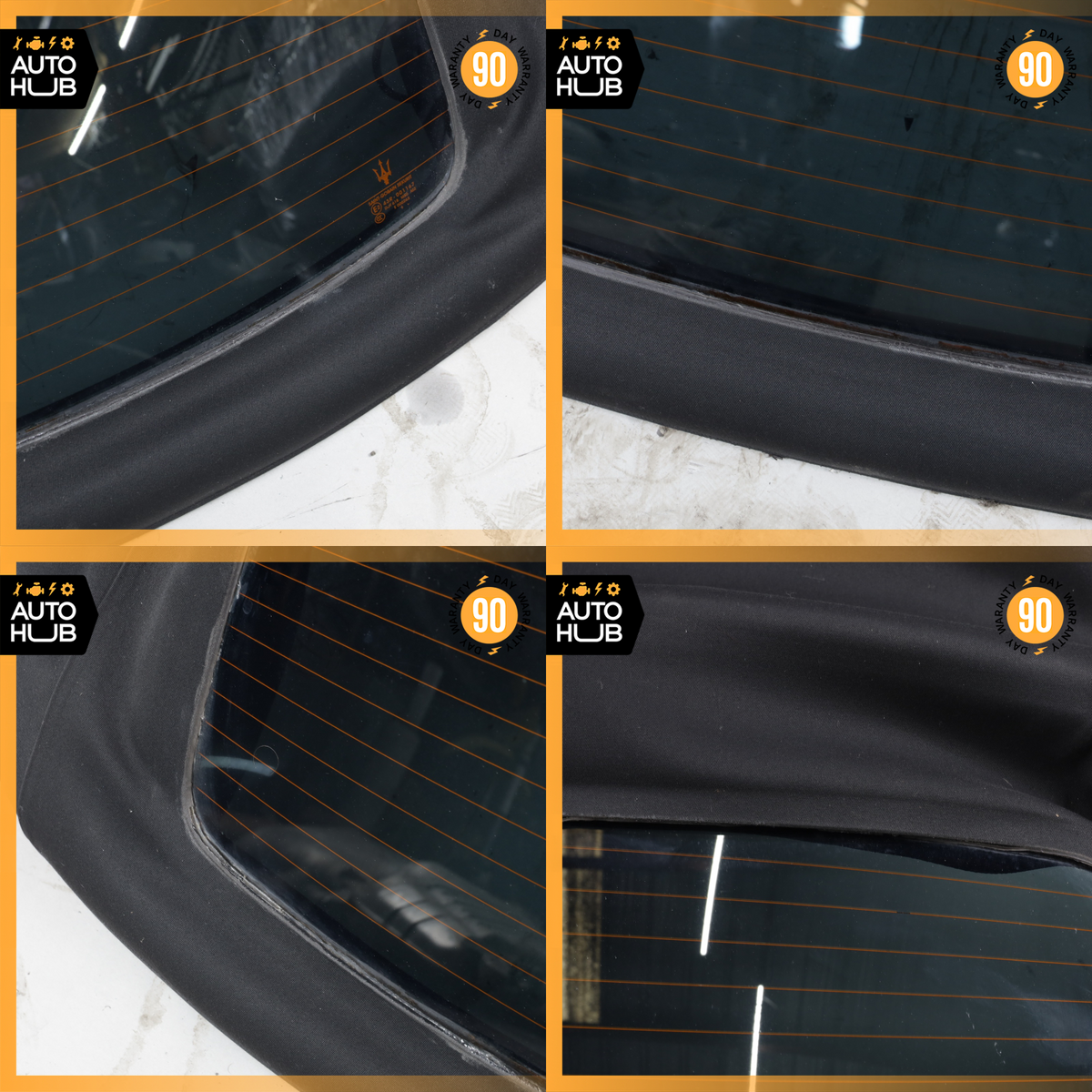 10-19 Maserati GranTurismo M145 Convertible Soft Top Roof Black OEM 23k - photo 12