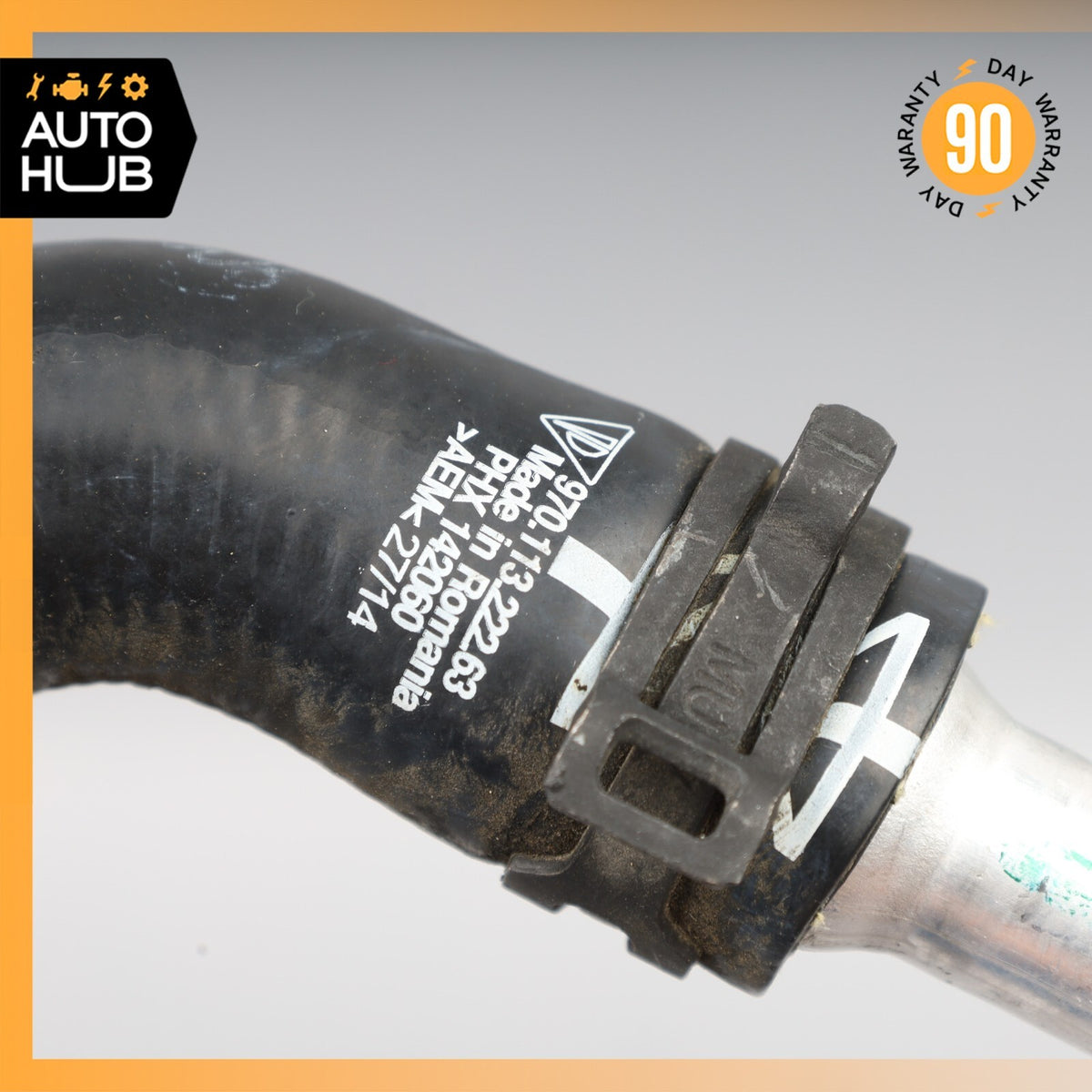 15-18 Porsche Cayenne 958 3.6L Engine Secondary Auxiliary Air Pump Line OEM - photo 11