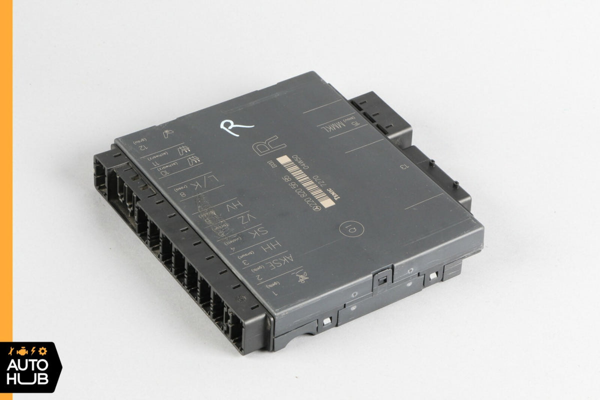 03-06 Mercedes W220 S430 S500 S55 Seat Control Module Front Right 2208205685 ОЕМ - photo 10