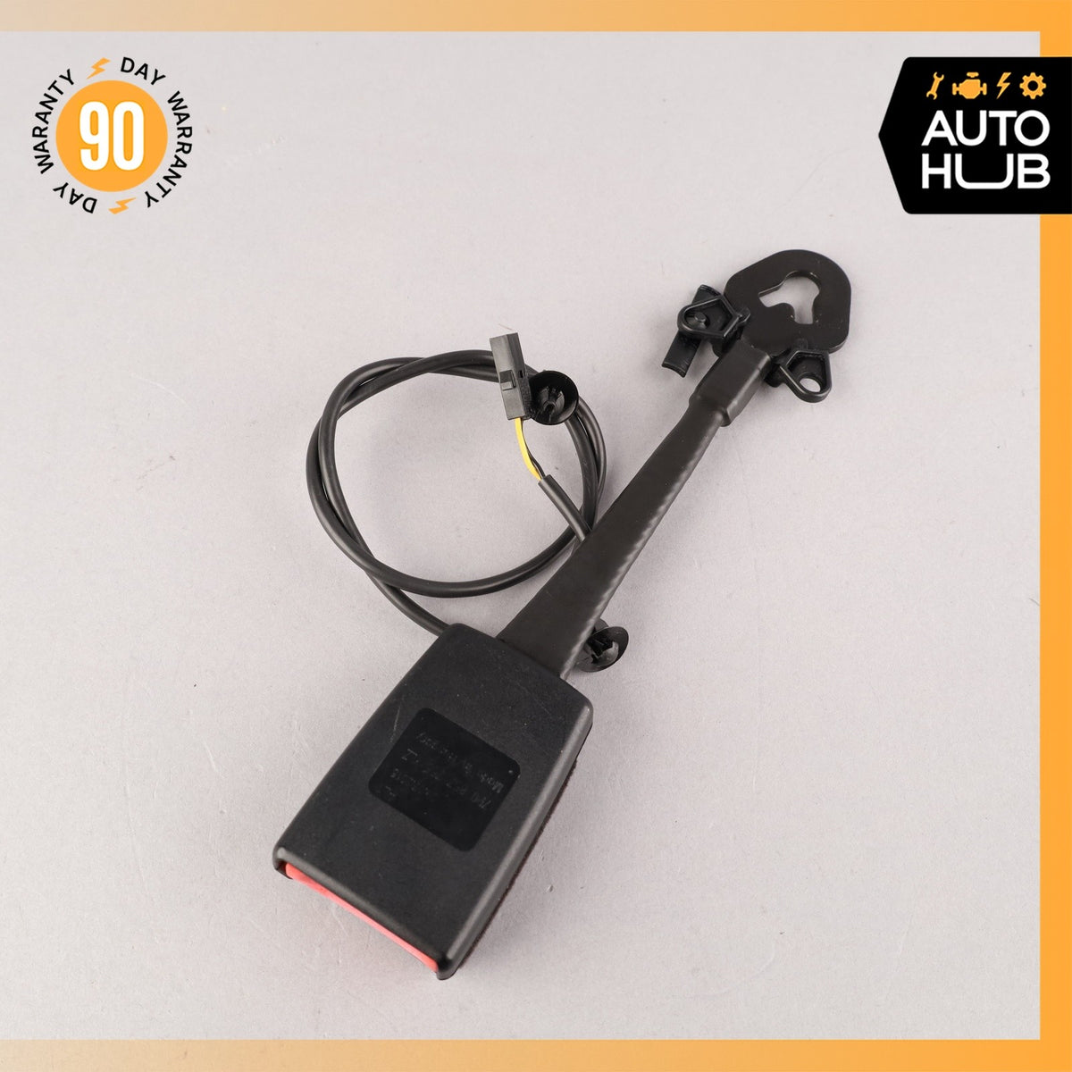 Porsche Macan 95B S Front Left or Right Side Seat Belt Buckle Black OEM 74k - photo 8
