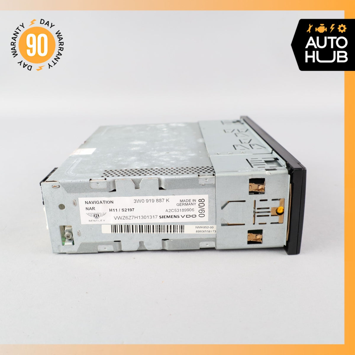 07-10 Bentley Continental GTC GT Flying Spur Navigation CD Disc Player GPS OEM - photo 8