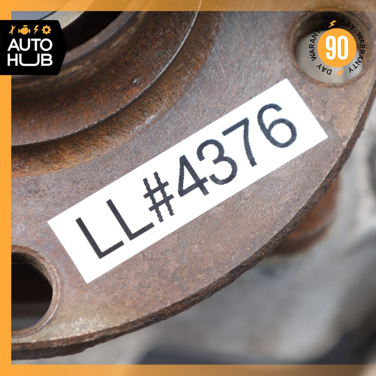 03-13 Bentley Continental GT Flying Spur Rear Left Side Spindle Knuckle Hub OEM - photo 17