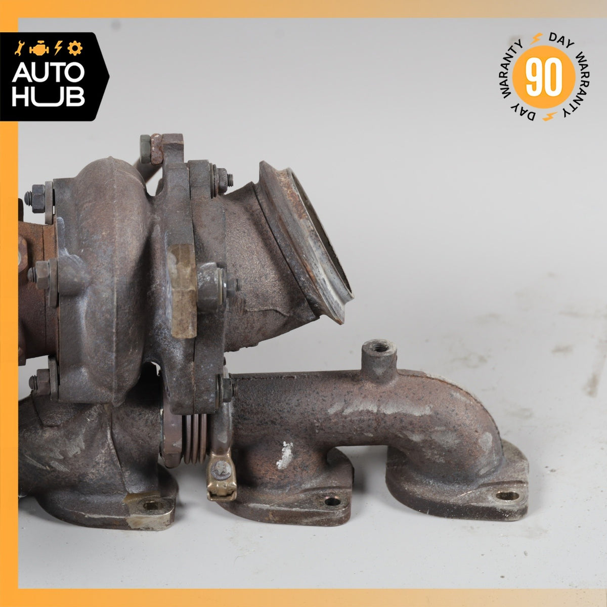 03-17 Mercedes W221 S600 SL600 M275 Turbocharger Turbo Manifold Right Side OEM - photo 4