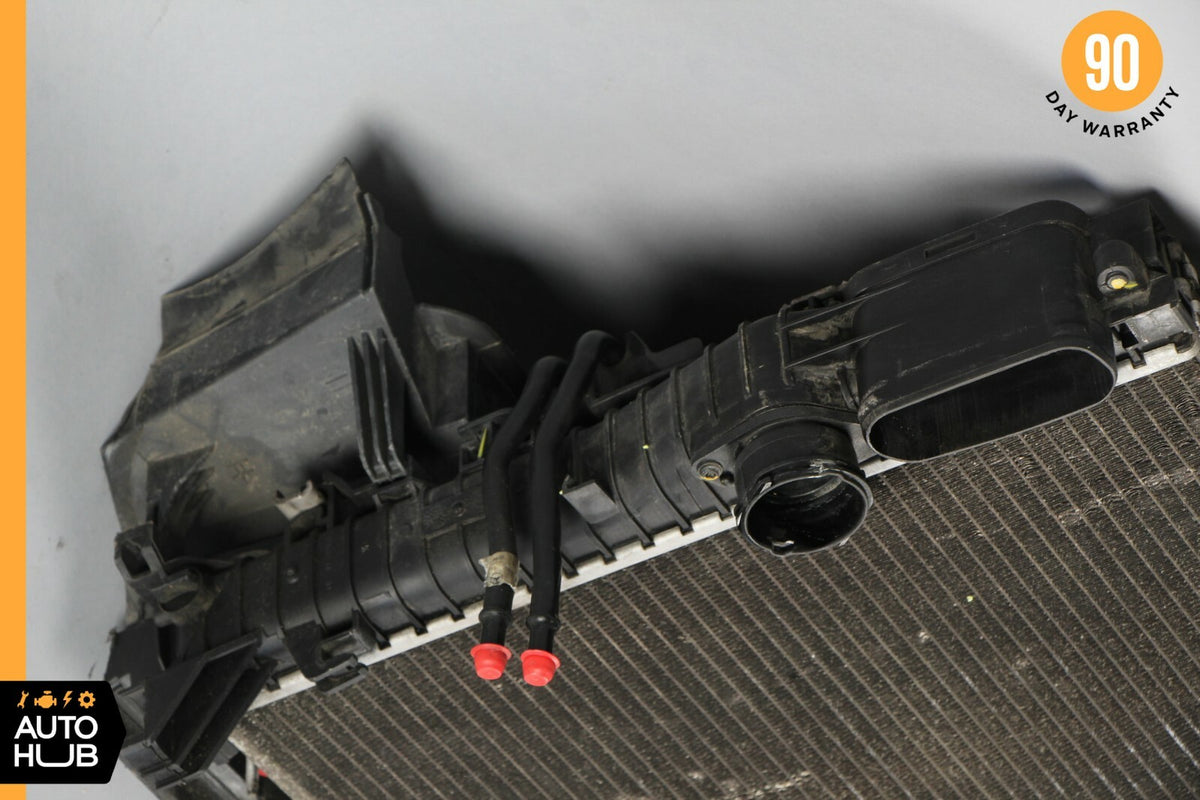 03-06 Mercedes W211 E500 CLS500 Cooling Radiator AC A/C Condenser Oil Cooler OEM - photo 11