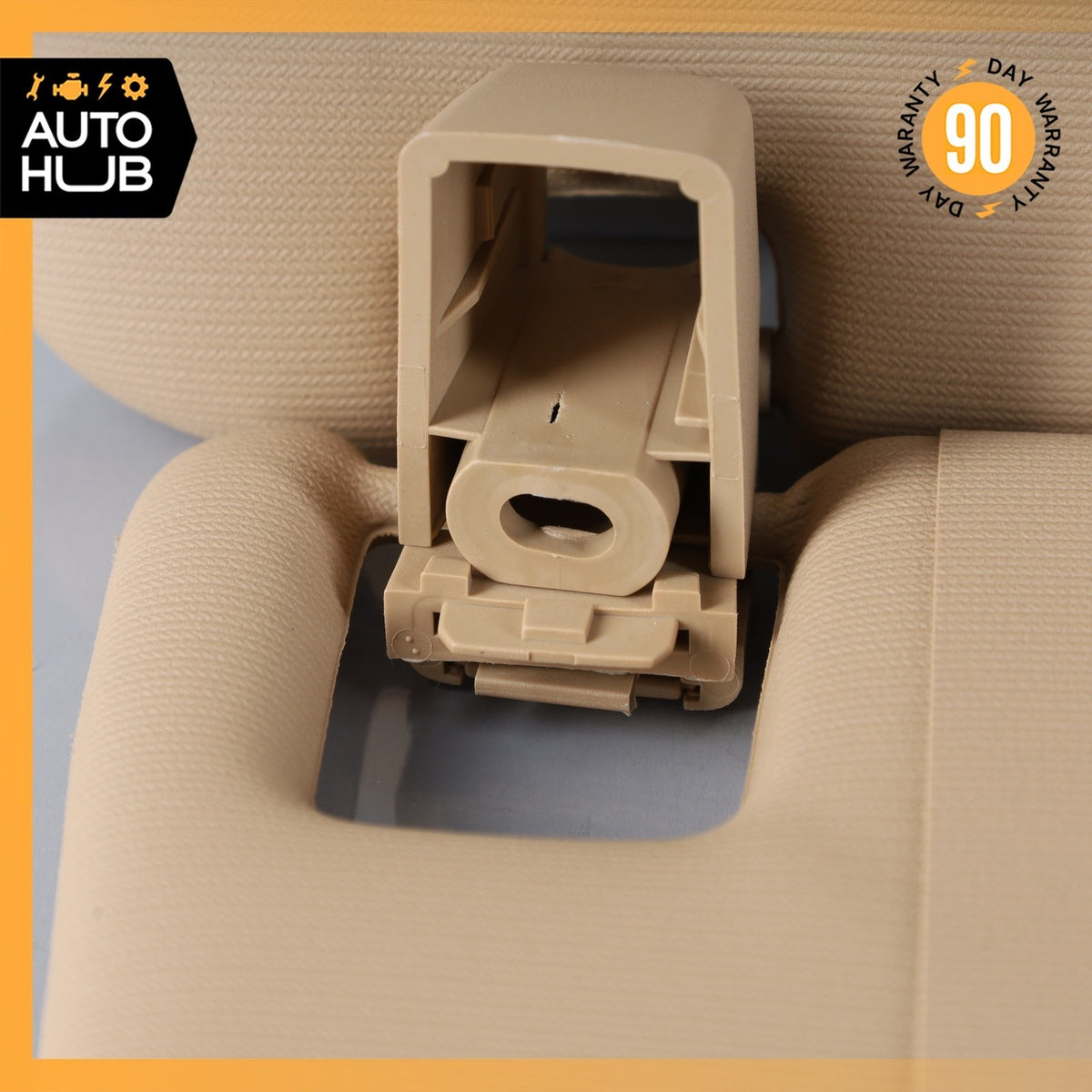 11-14 Porsche Cayenne 958 Sun Visor Sunvisor Front Left Driver Side Beige OEM - photo 13