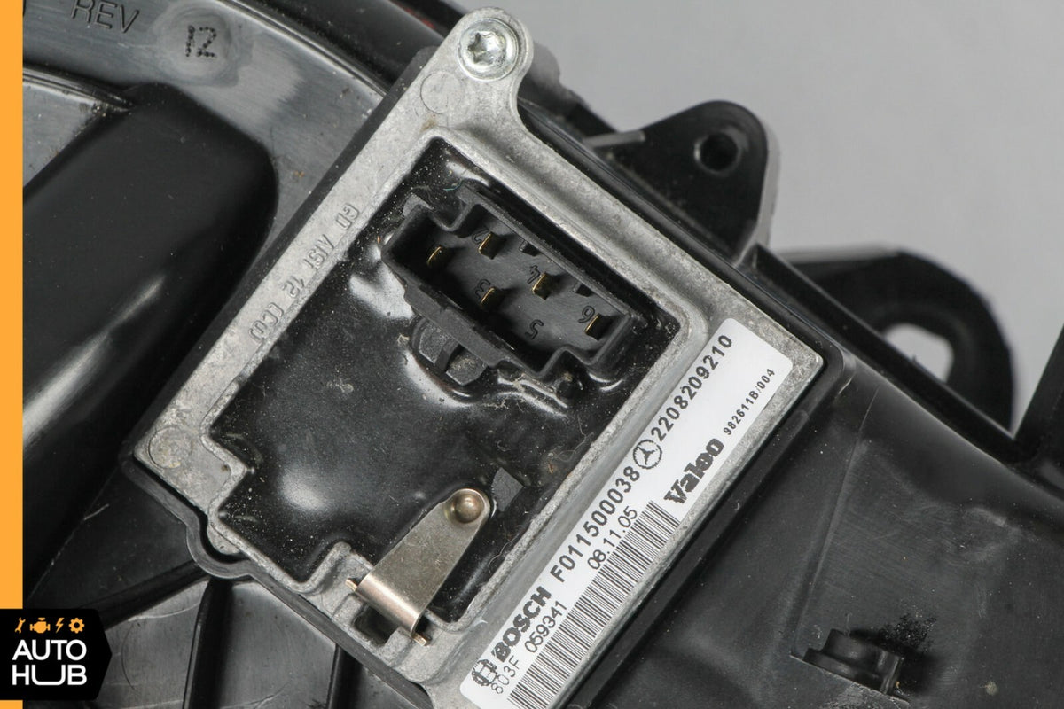 06-09 Mercedes W251 R500 GL450 ML550 Rear AC A/C Heater Blower Motor Fan OEM - photo 8