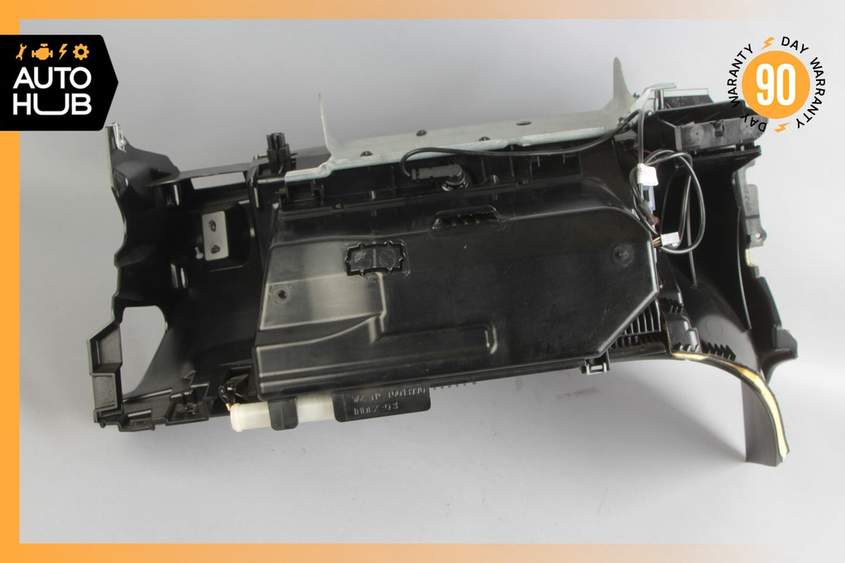 03-06 Mercedes W211 E55 E350 Dashboard Glove Box Storage Compartment Black OEM - photo 11