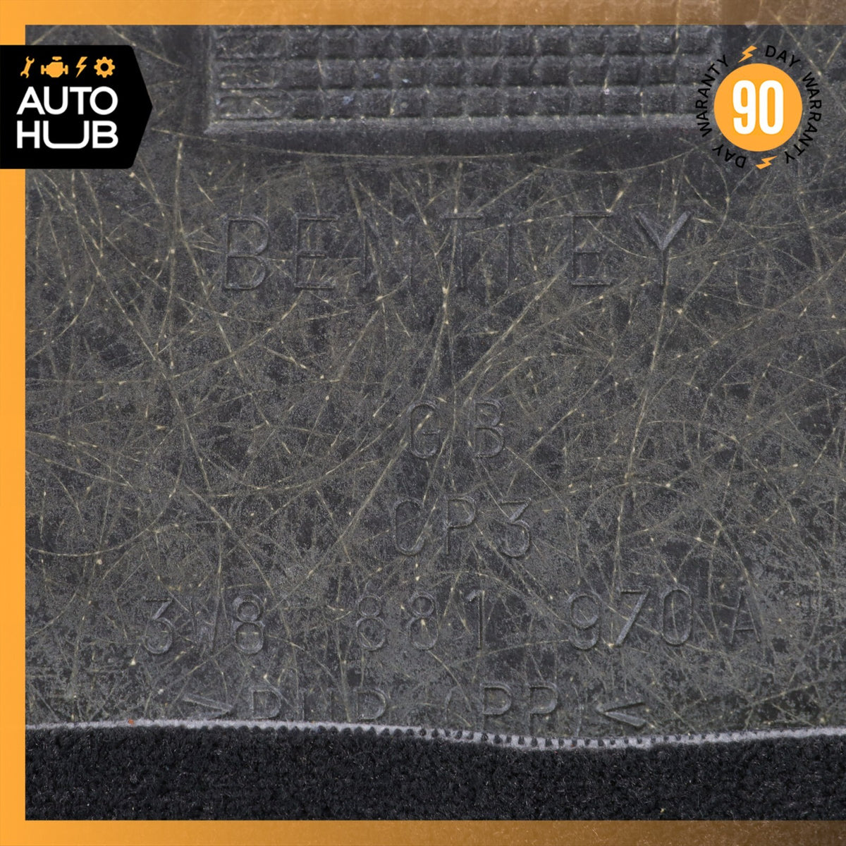 03-06 Bentley Continental GT Seat Back Cover Panel Front Right Side OEM 31k - photo 21