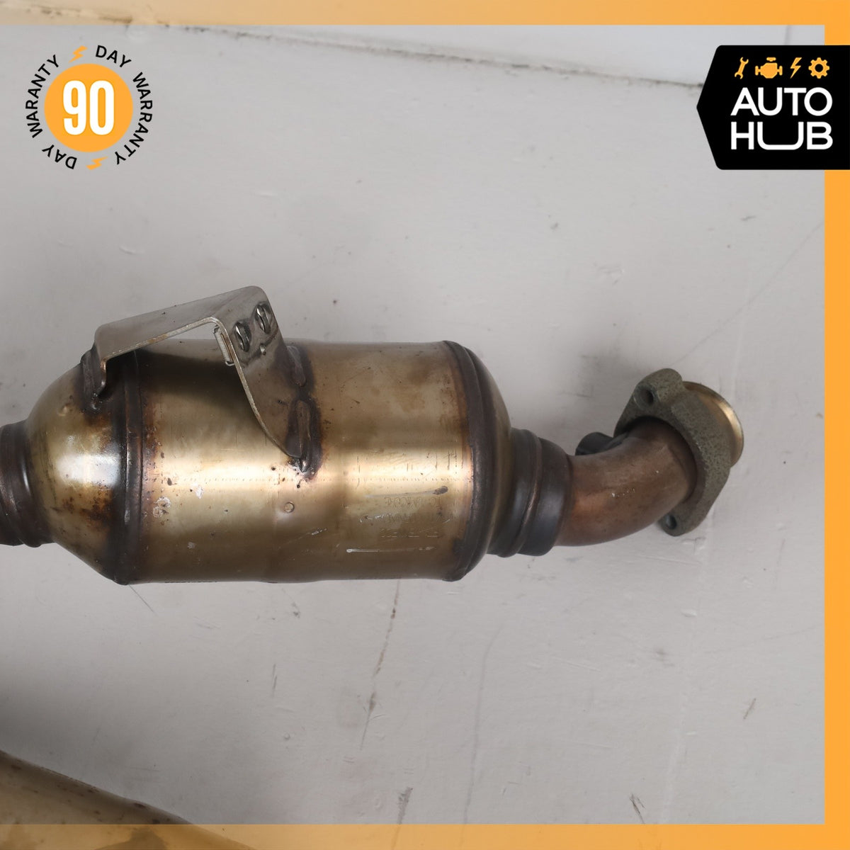 Mercedes W212 E350 RWD Engine Exhaust Downpipe 2124907636 Set OEM 48k - photo 17