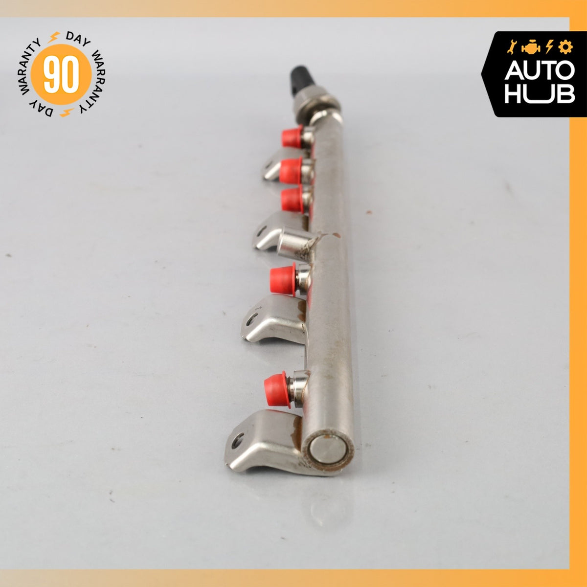 07-14 BMW E70 X5 X6 Right Fuel Gas Injection Rail Line 13537547599 OEM - photo 4