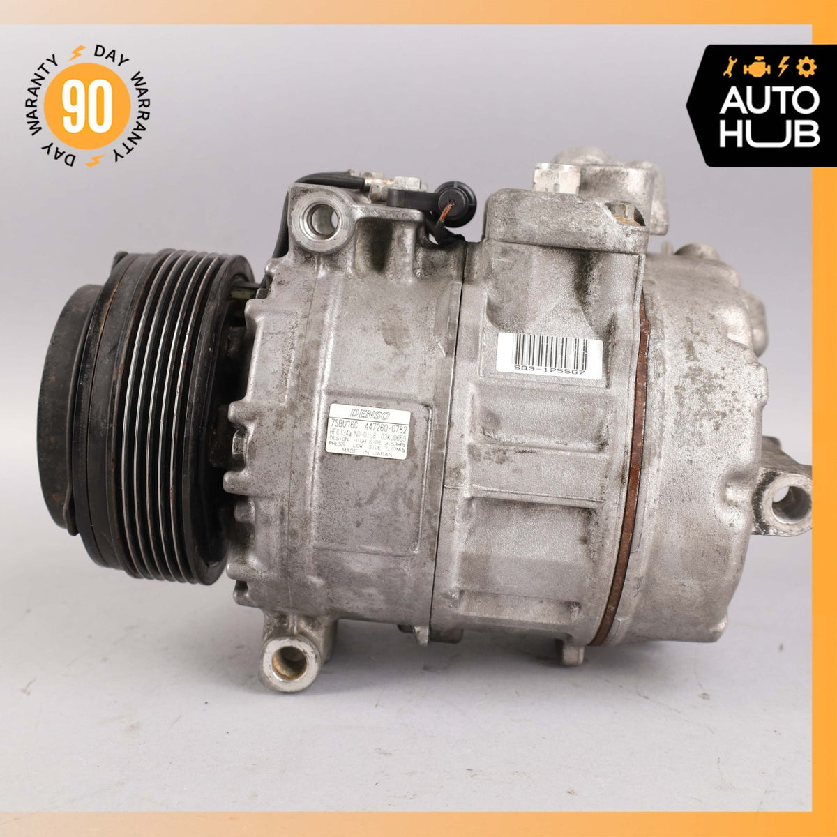 99-02 Rolls Royce Silver Seraph V12 AC Air Conditioning Compressor PA22470PD OEM - photo 3