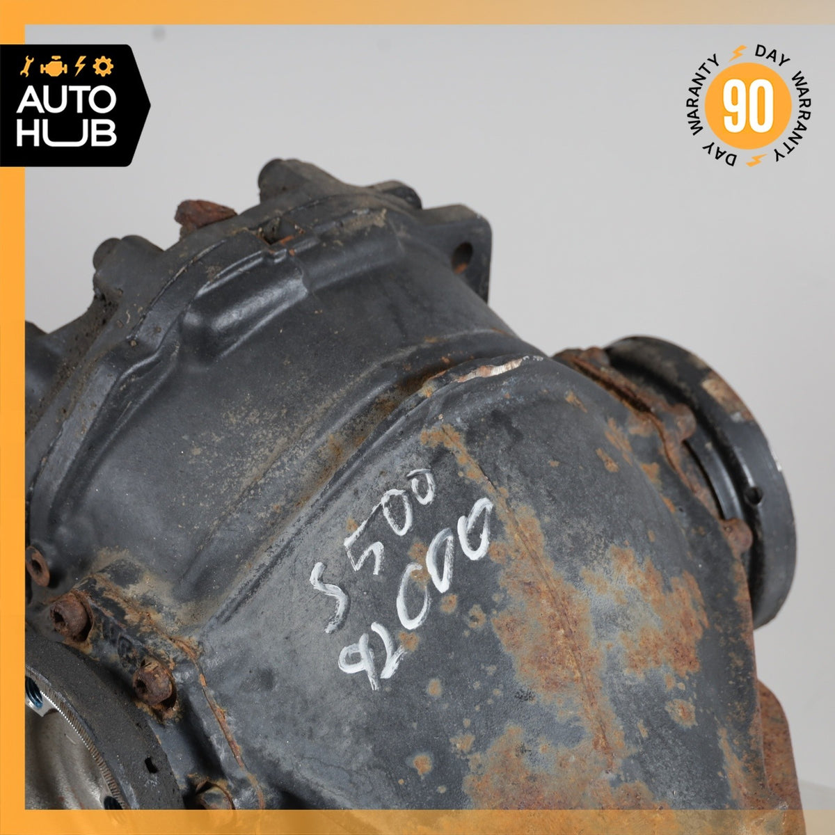 92-99 Mercedes W140 S500 600SEC Rear Differential Diff Axle Carrier 2.65 OEM - photo 4