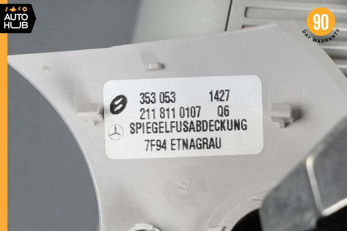 07-09 Mercedes W211 E350 E550 Interior Rear View Mirror 2118110107 Gray OEM - photo 11