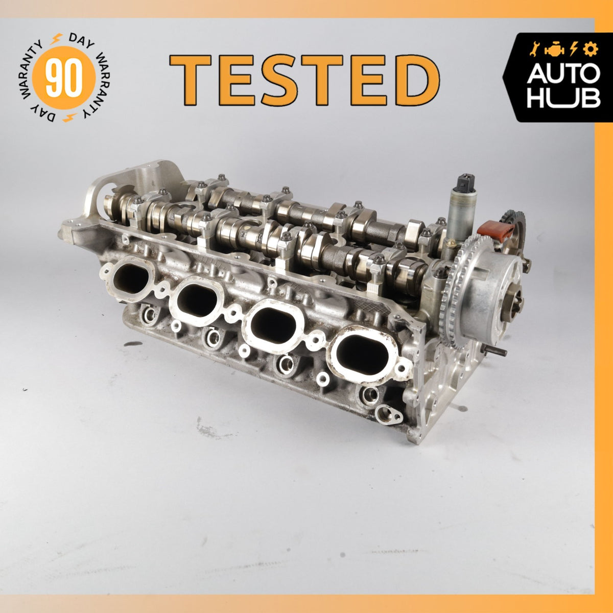 10-18 Porsche Cayenne 958 Panamera 970 Turbo 4.8L Left Side Cylinder Head OEM - photo 1