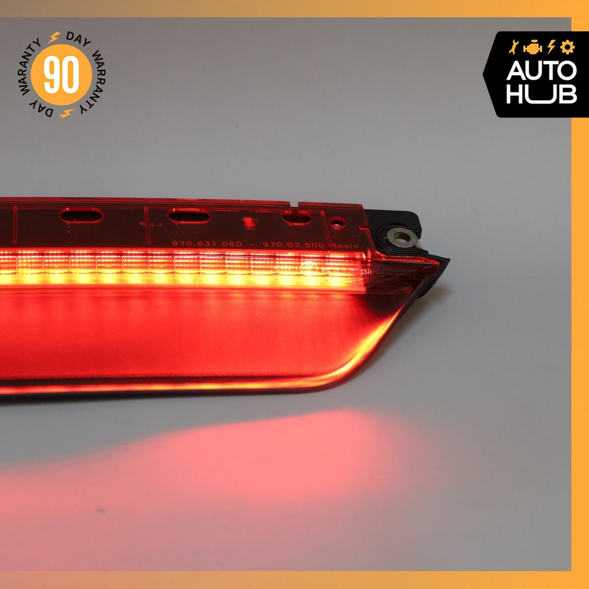 14-16 Porsche Panamera 970 3rd Third Brake Stop Light Lamp 97063106001 OEM 83k - photo 6