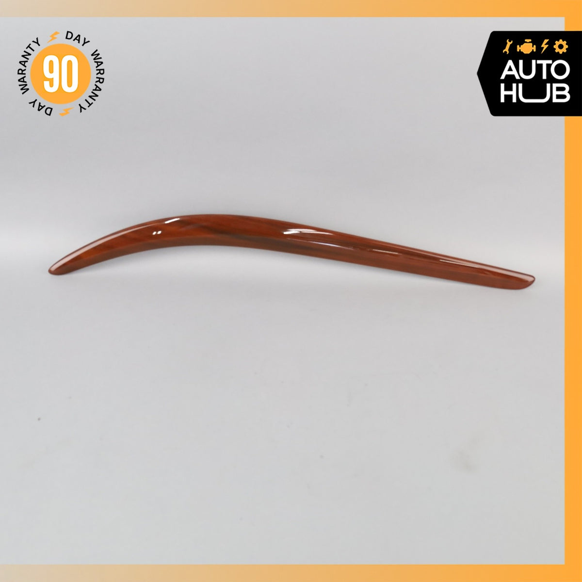 08-19 Maserati GranTurismo M145 Rear Right Side Door Panel Trim Wood OEM - photo 1