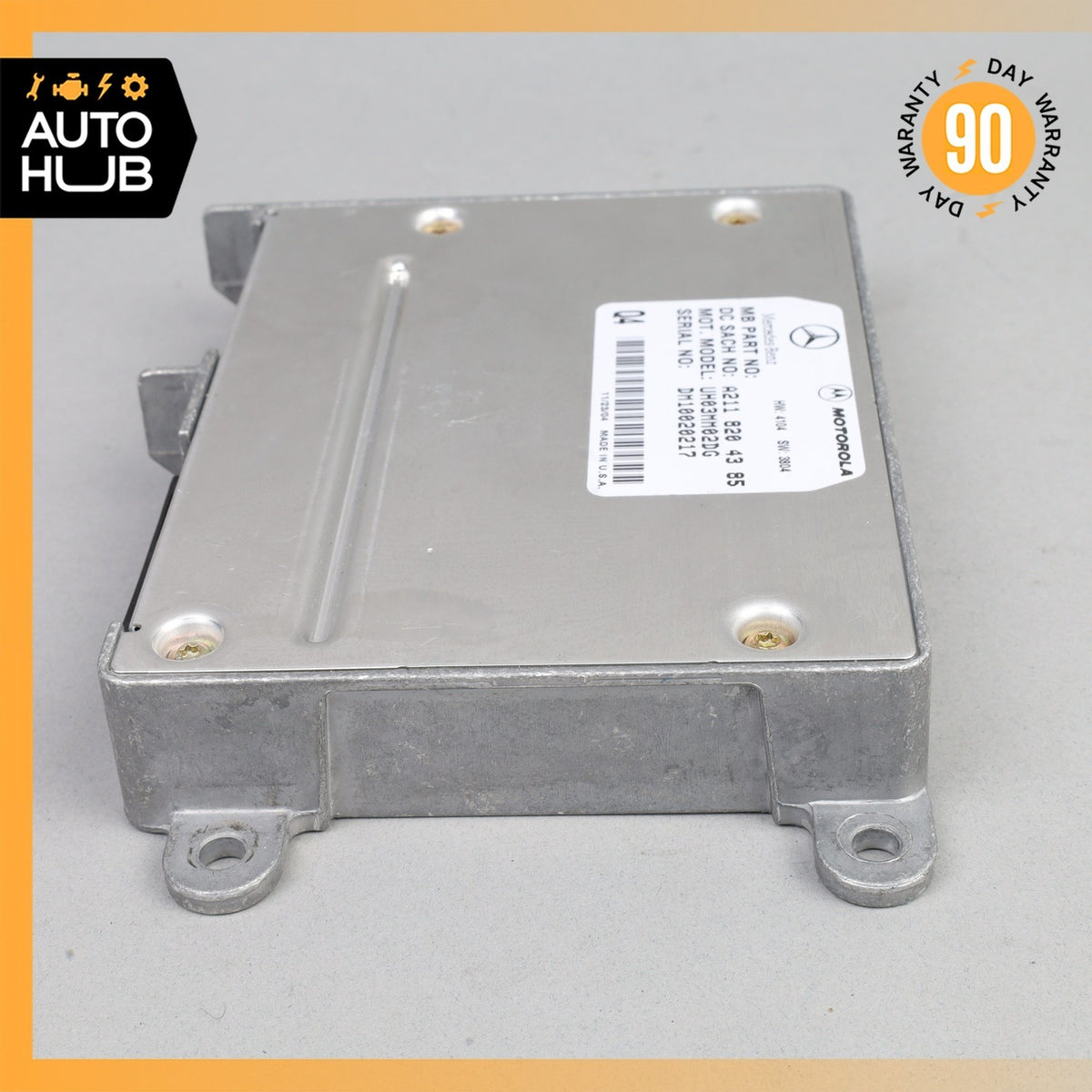 03-11 Mercedes W220 S350 CLK350 Motorola Bluetooth Communication Module OEM - photo 6