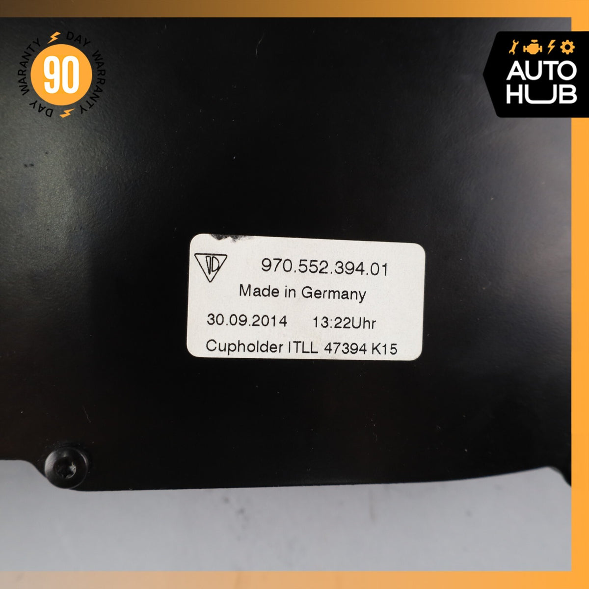 10-16 Porsche Panamera 970 E-Hybrid Center Console Dash Cup Holder OEM 86k - photo 20
