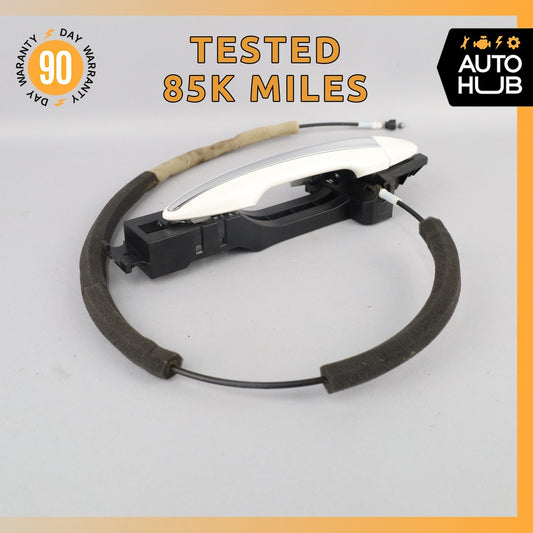 14-24 Infiniti Q50 Rear Left Side Exterior Door Handle OEM 85k - photo 1