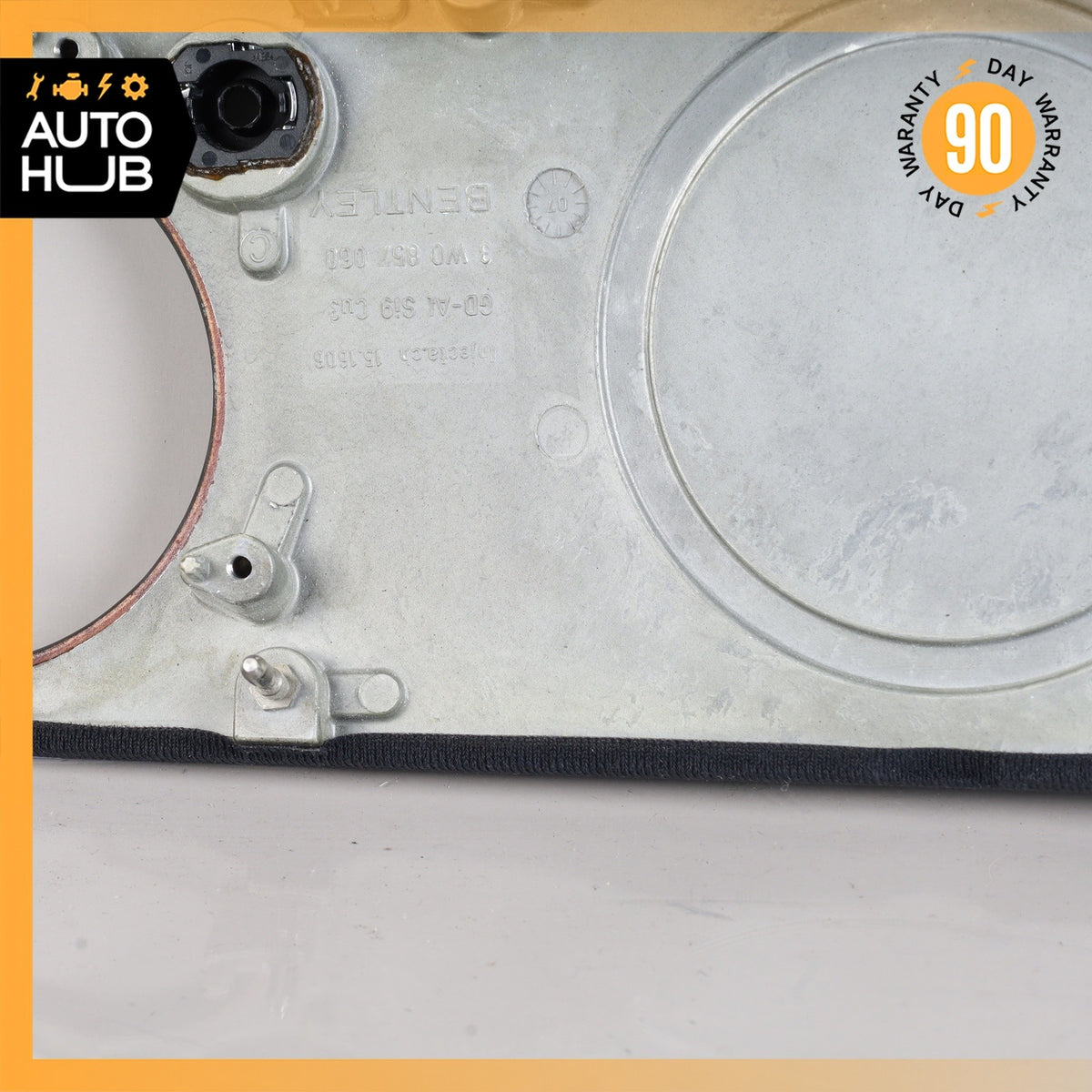03-13 Bentley Continental GTC GT Right Dashboard Dash Trim Bezel Wood OEM 40k - photo 13