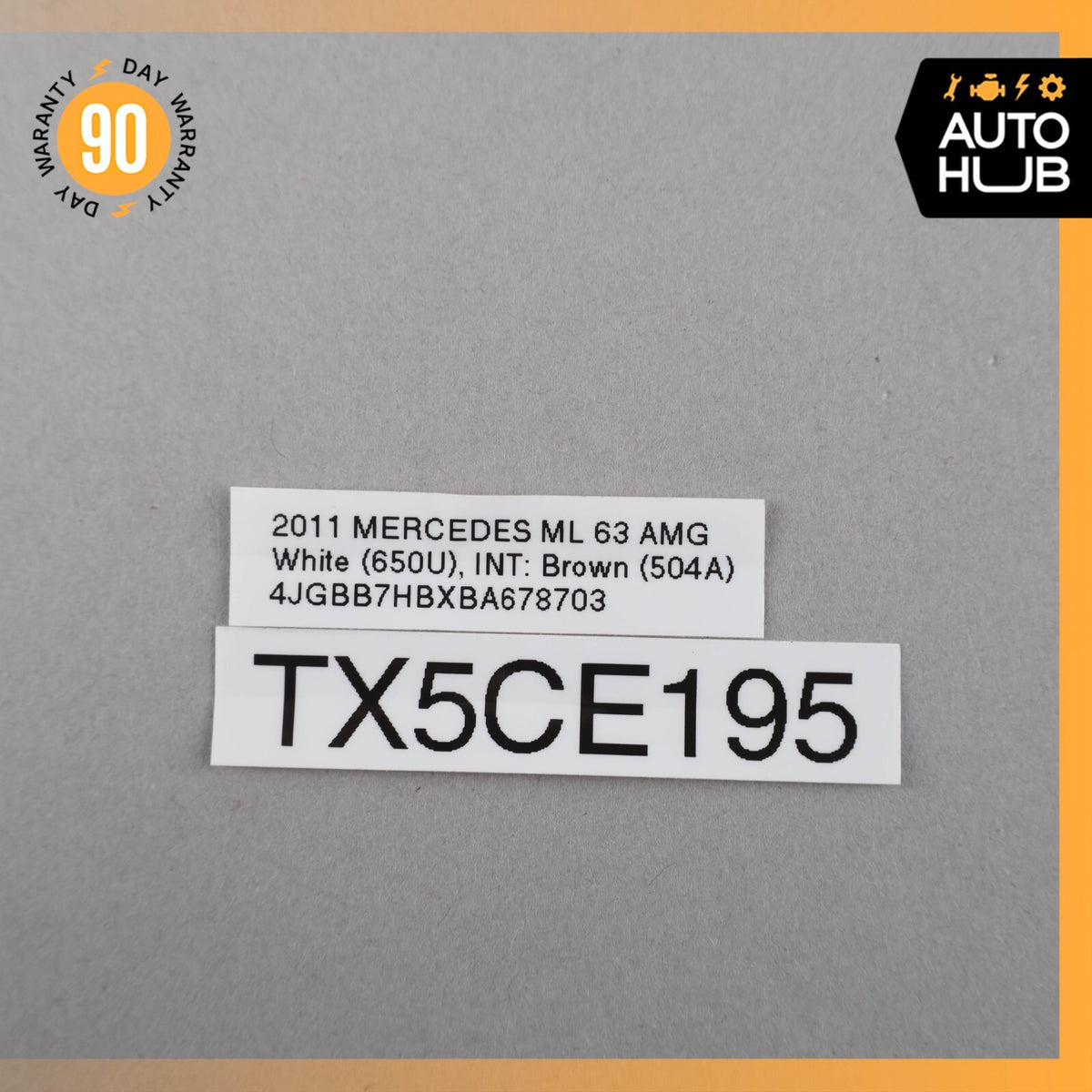 06-12 Mercedes W164 ML63 GL350 Sun Visor Sunvisor Front Left Driver Side OEM - photo 16