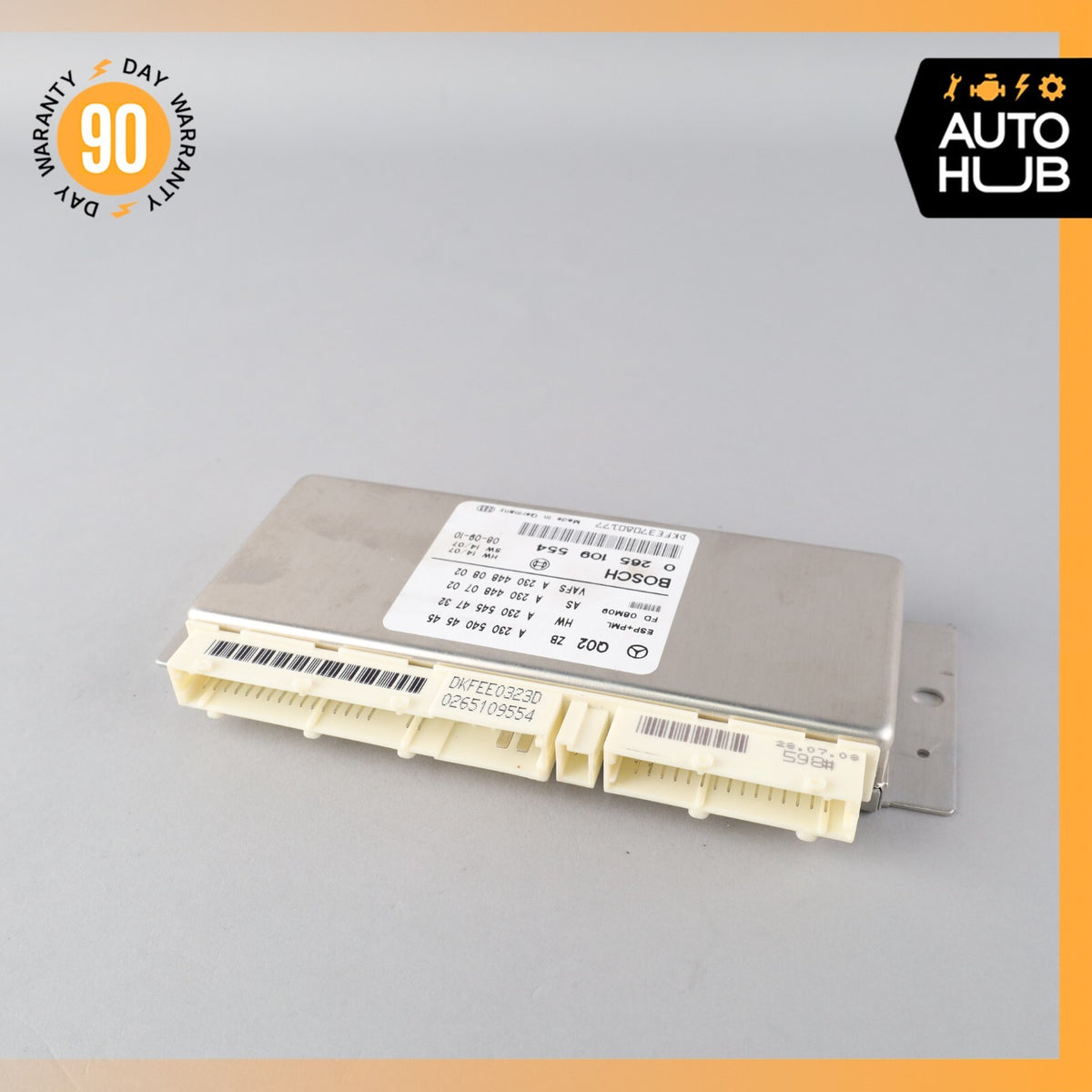 Mercedes R230 SL550 SL600 ESP Electronic Stability Control ABS PML Module 70k - photo 2