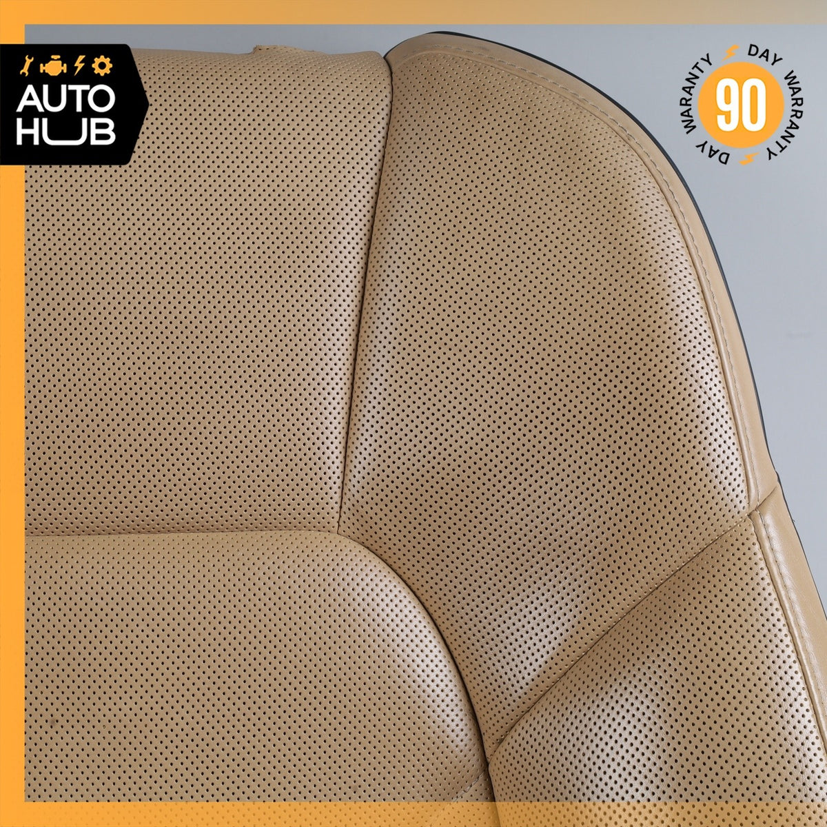 11-18 Porsche Cayenne 958 Front Right Side Seat Upper Cushion Leather OEM - photo 5