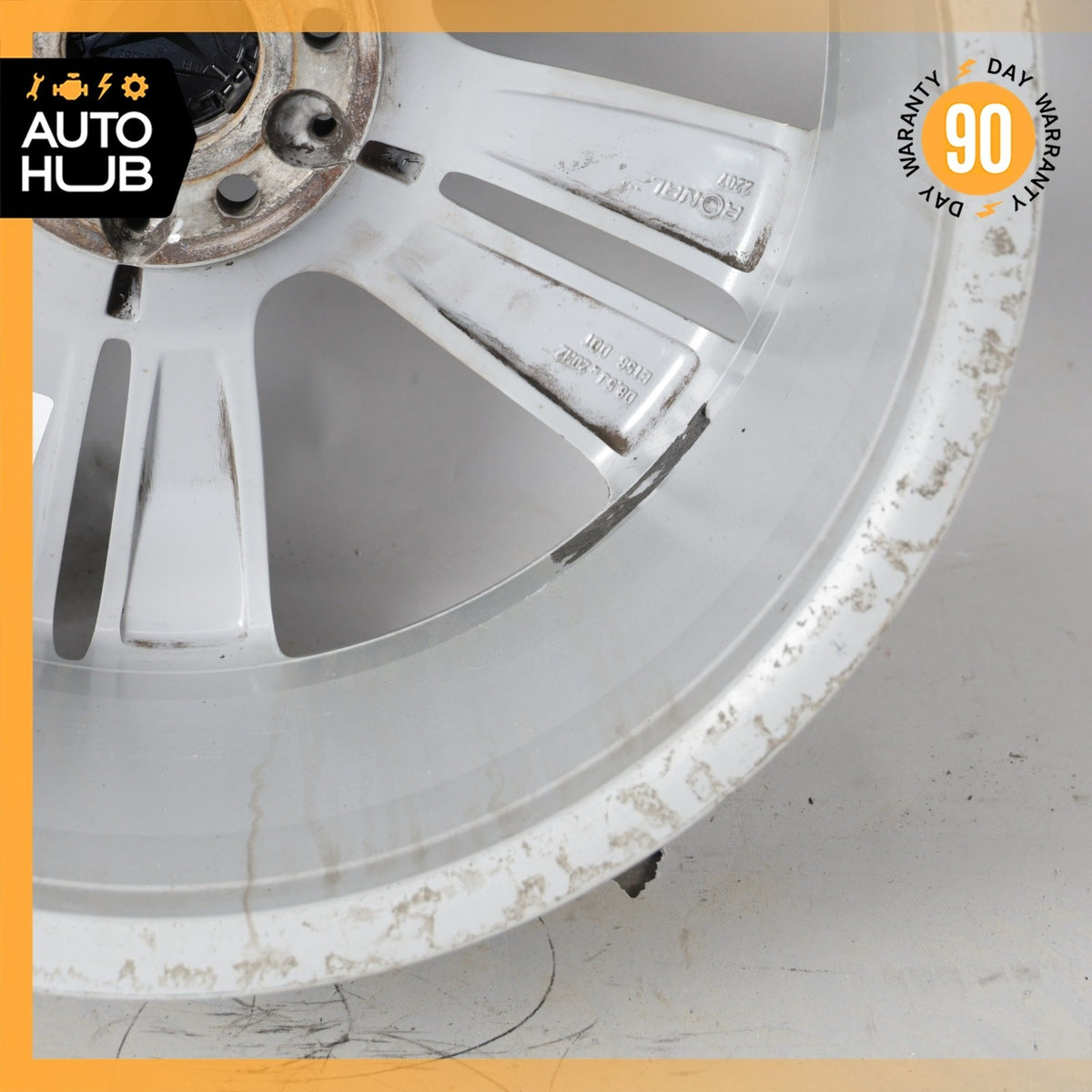 Mercedes X164 GL350 GL450 8.5 x 20 20" Wheel Rim Silver 1644016002 OEM - photo 16