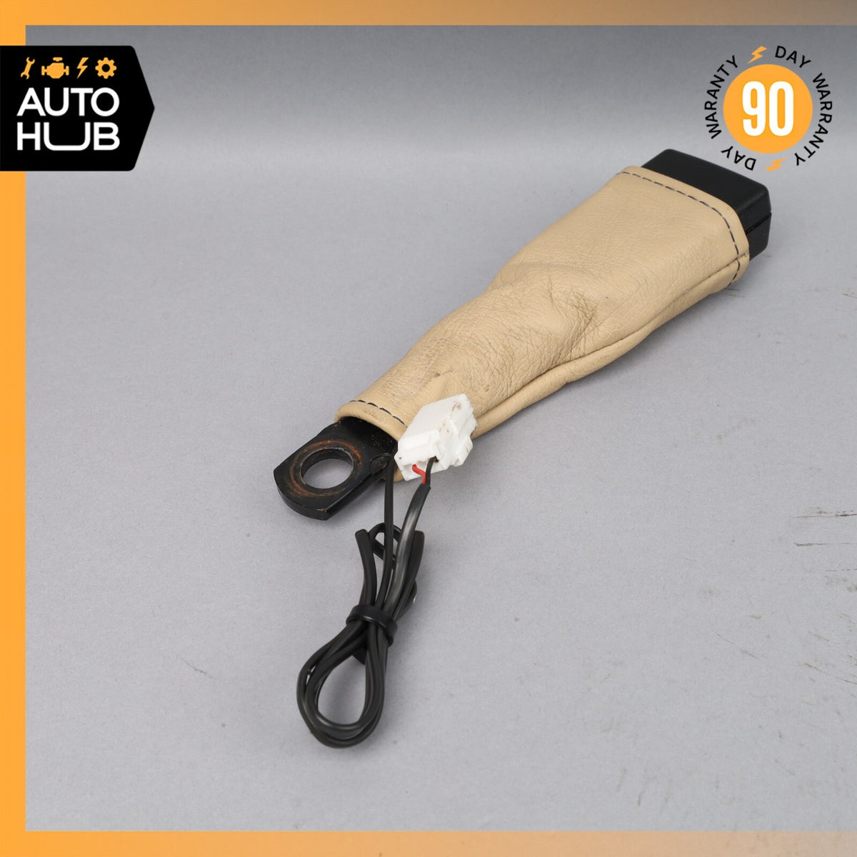 08-19 Maserati GranTurismo M145 Front Left or Right Seat Belt Buckle Beige OEM - photo 6