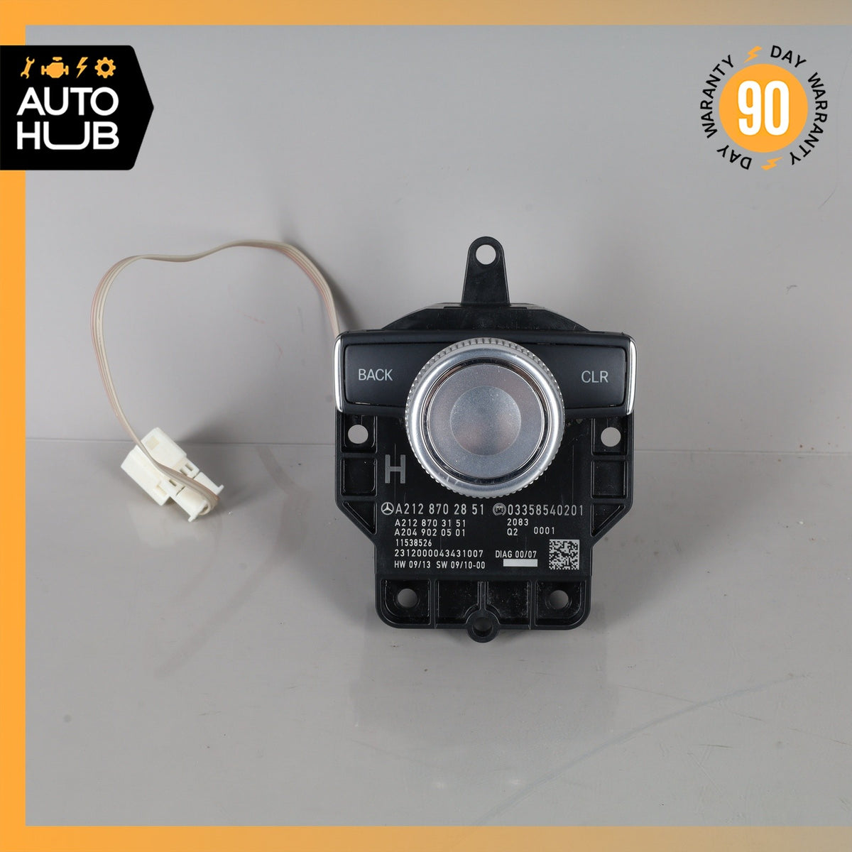10-13 Mercedes W212 E350 E550 Console Head Unit Controller Knob Multi Switch OEM - photo 1