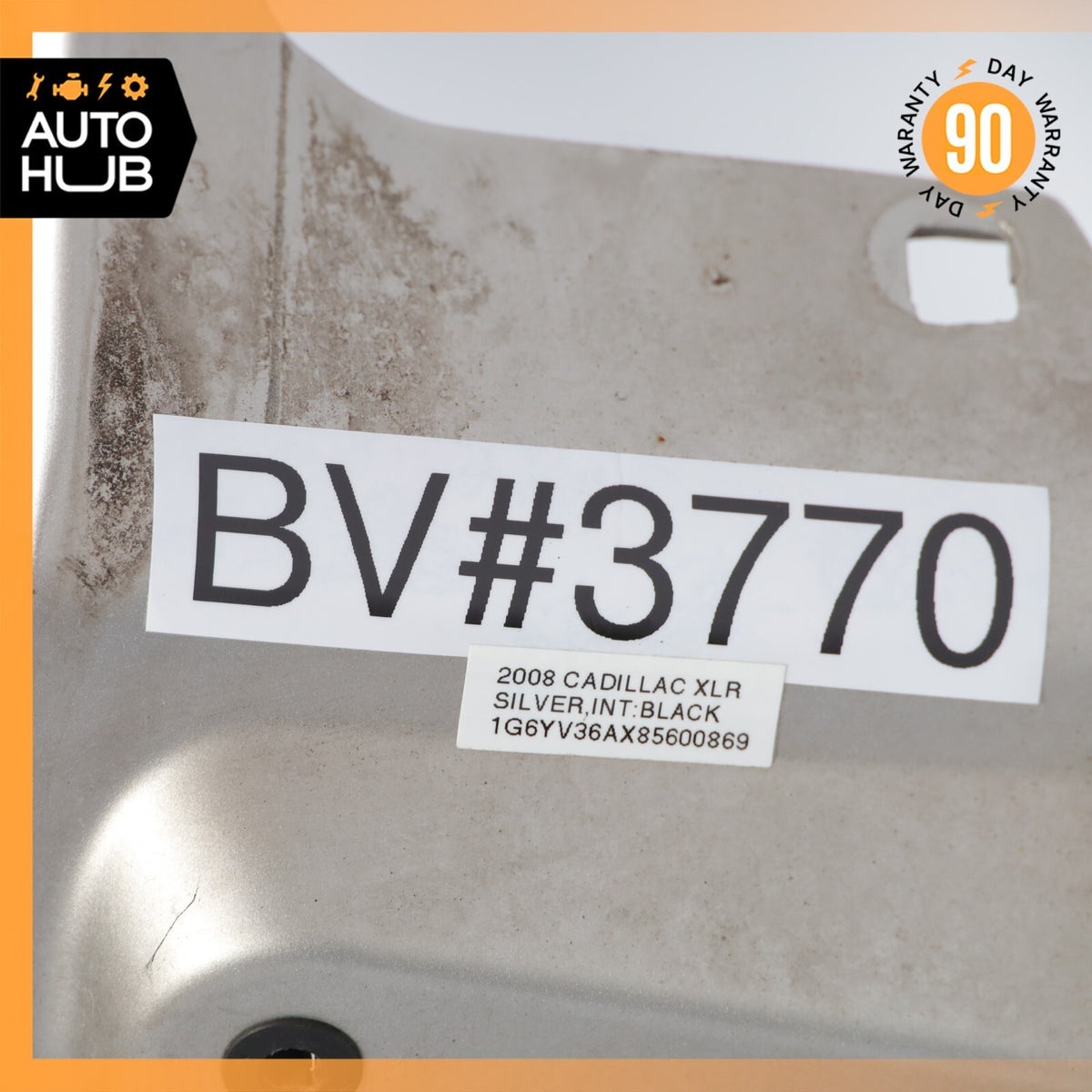 04-09 Cadillac XLR Quarter Panel Rear Left Driver Side Silver 10355380 OEM - photo 13