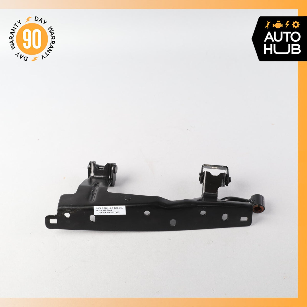 04-09 Cadillac XLR Left Side Convertible Decklid Hinge Bracket Linkage OEM - photo 2