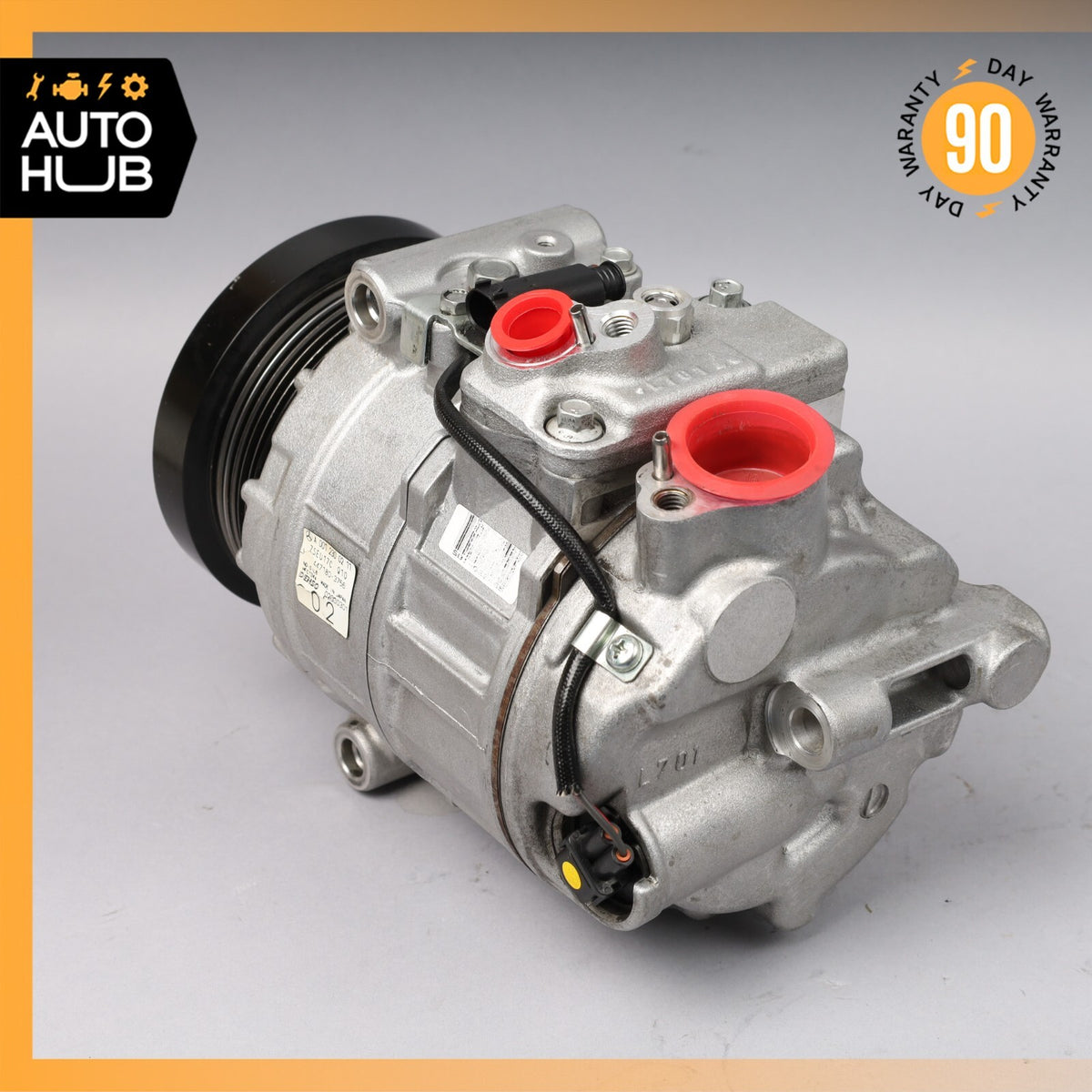 03-06 Mercedes R230 SL500 SL55 AC A/C Air Conditioning Compressor 0012300211 OEM - photo 7