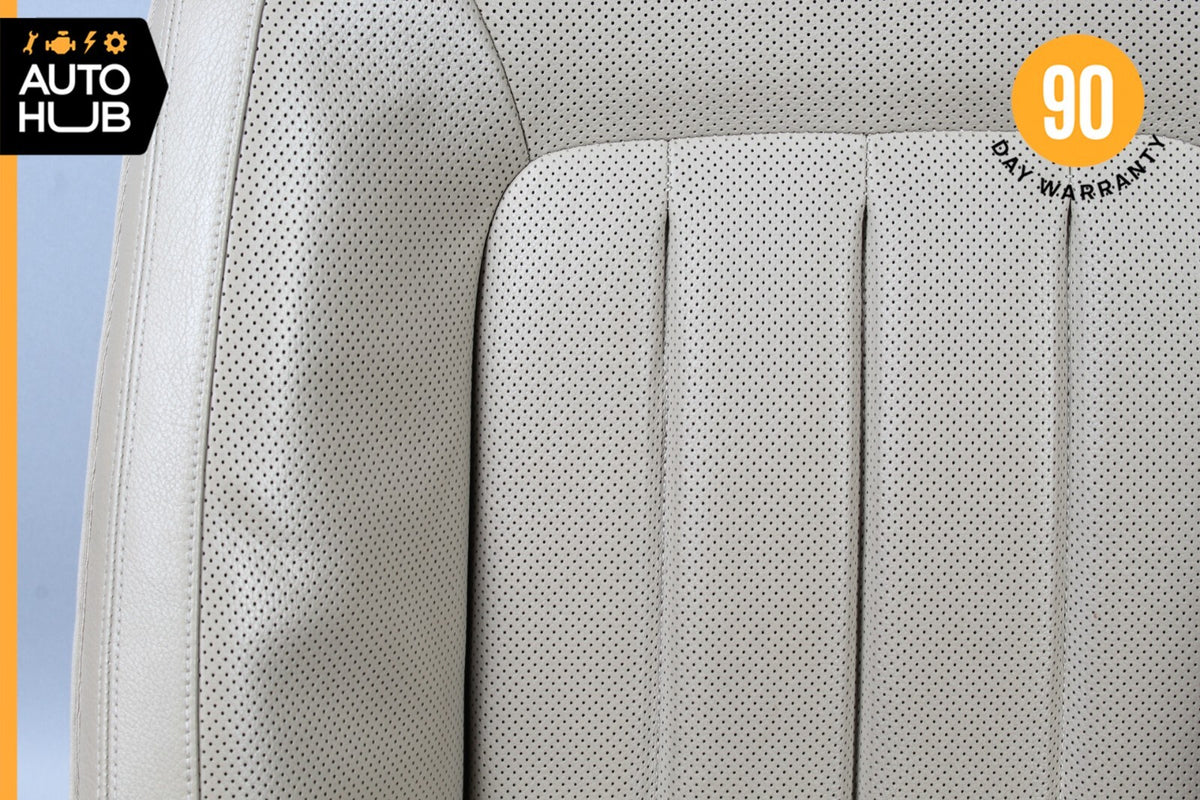 12-14 Mercedes W218 CLS550 Top Upper Seat Cushion Front Left Side Beige OEM - photo 6