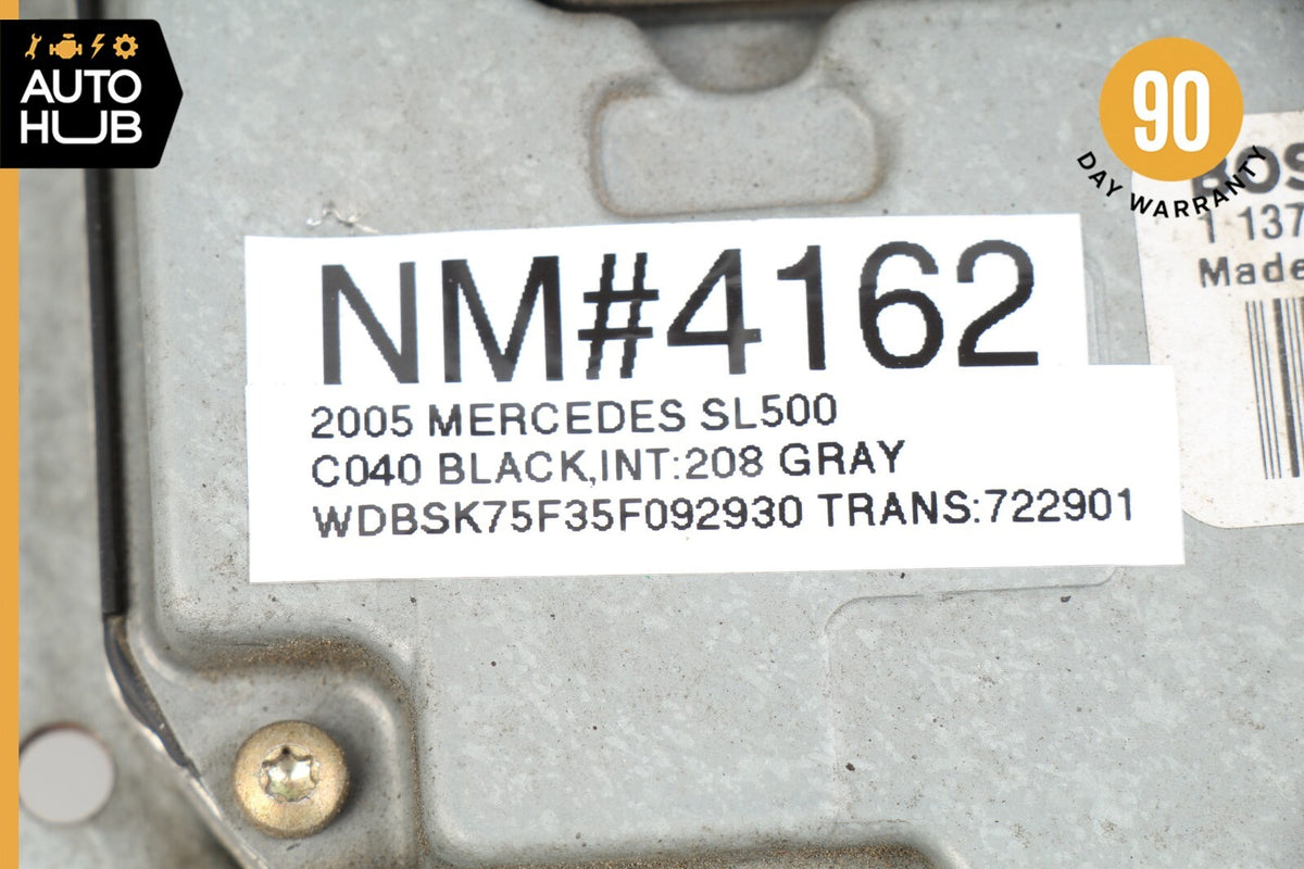 03-12 Mercedes R230 SL500 SLK350 Engine Cooling Fan Motor Radiator BOSCH OEM - photo 11