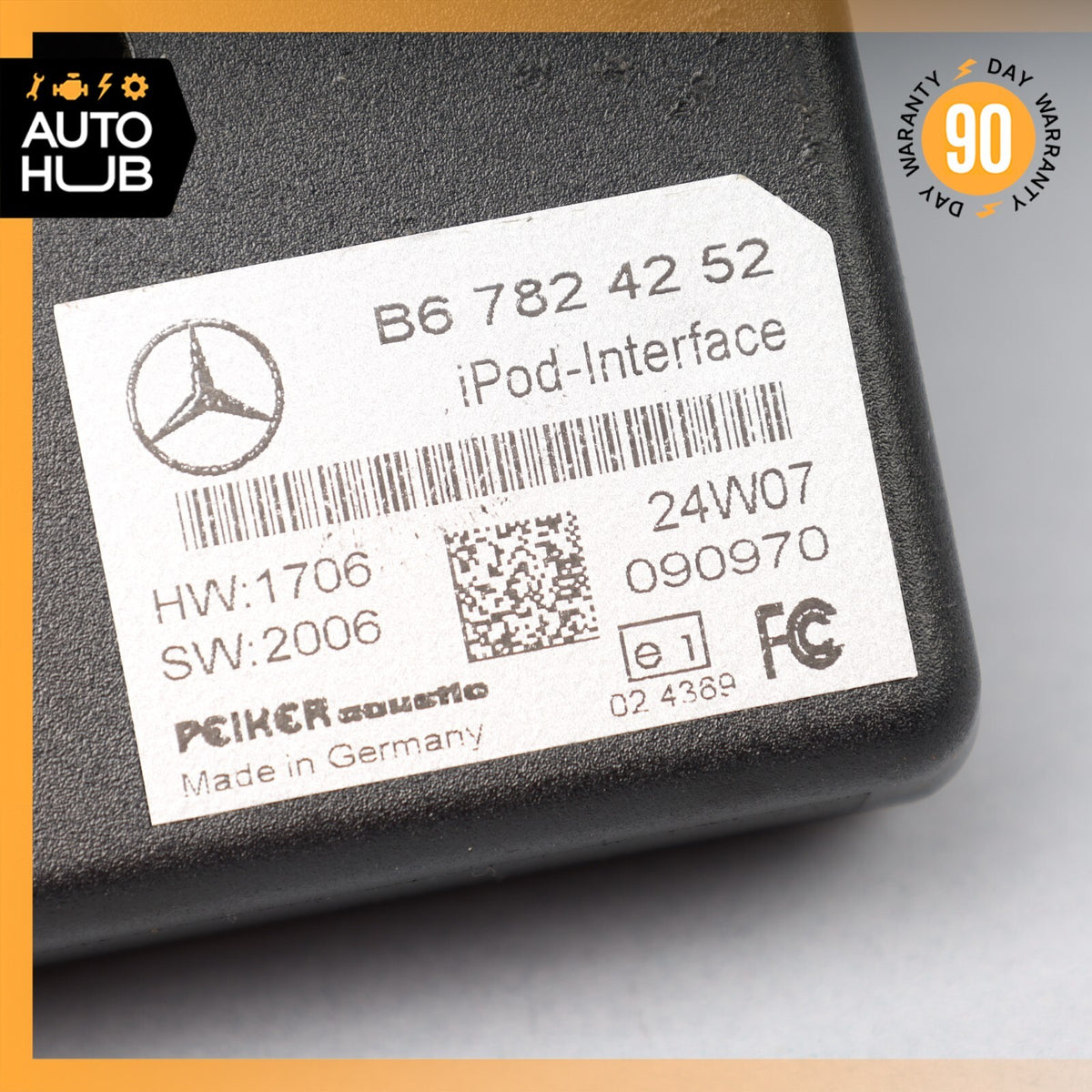 Mercedes W164 ML550 CLK550 S550 Ipod Interface Control Module B67824252 OEM - photo 5