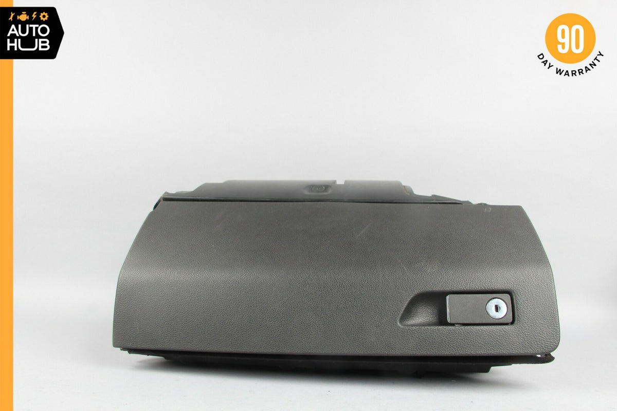 10-13 Mercedes W207 E350 E550 Coupe Dashboard Glove Box Compartment Black OEM - photo 3