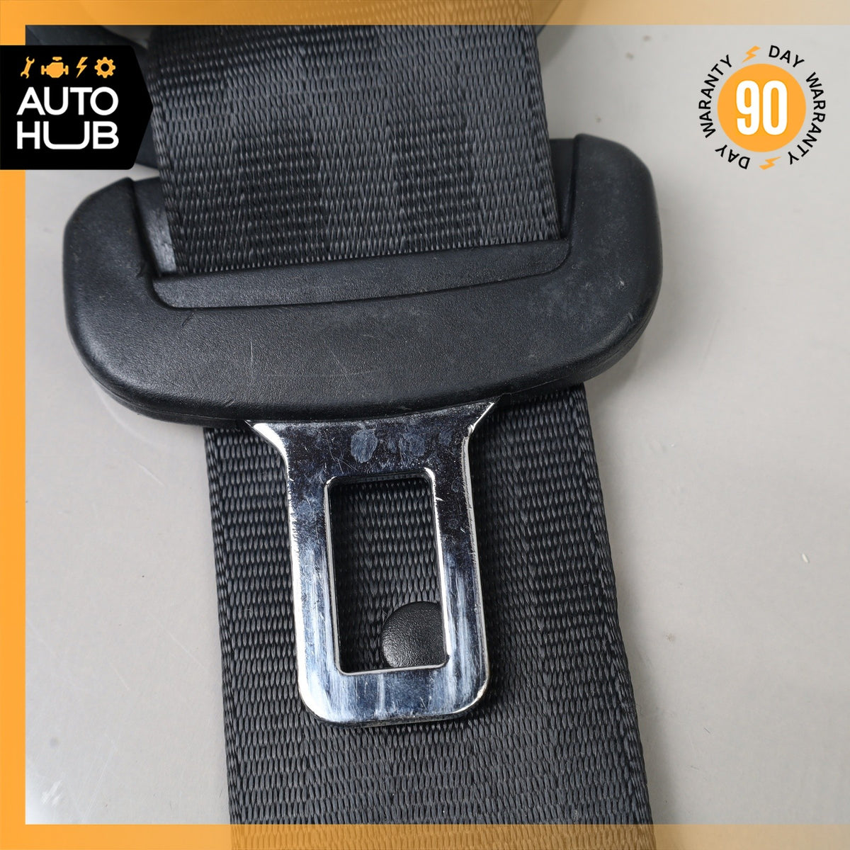 11-18 Porsche Cayenne 958 Front Left Driver Side Seat Belt Black OEM - photo 4