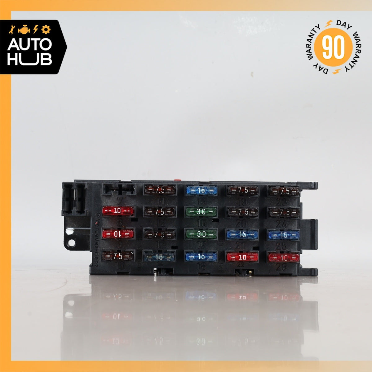 Mercedes W140 300SE Front SAM Fuse Relay Box Panel OEM - photo 1