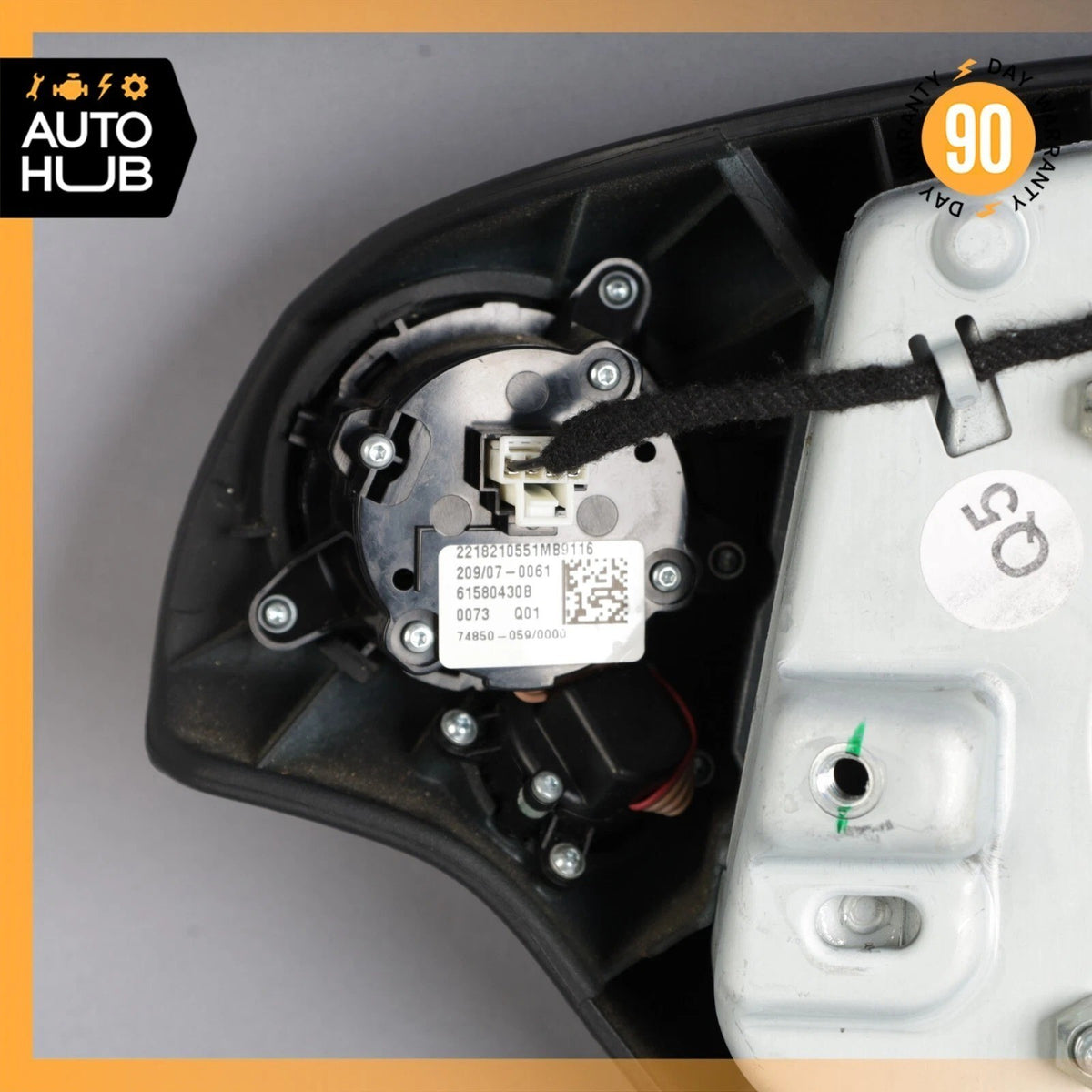 07-10 Mercedes W221 S63 AMG S550 Steering Wheel Airbag Air Bag 221860040 OEM - photo 8