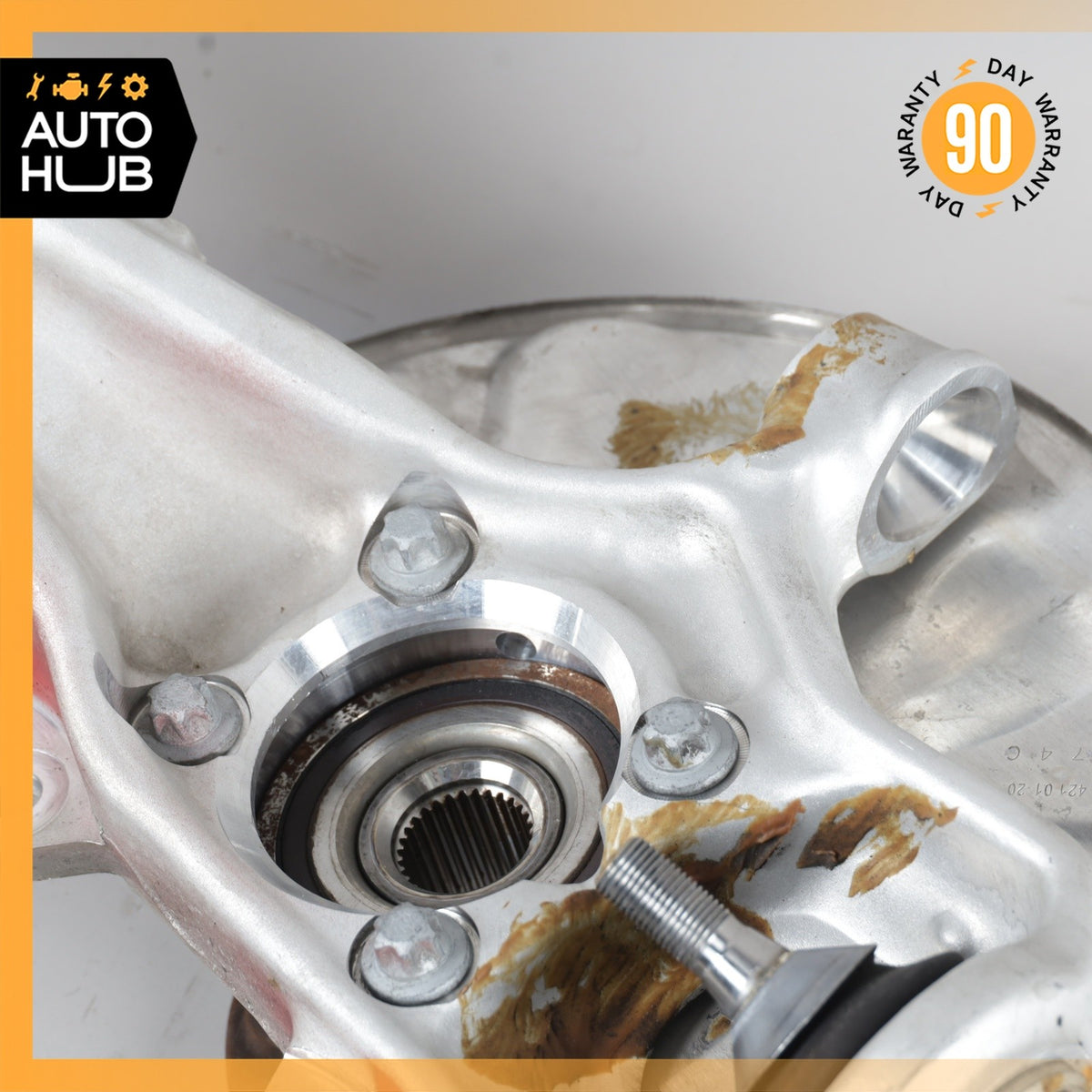 12-19 Mercedes W166 ML350 GL450 Front Left Driver Side Spindle Knuckle Hub OEM - photo 13
