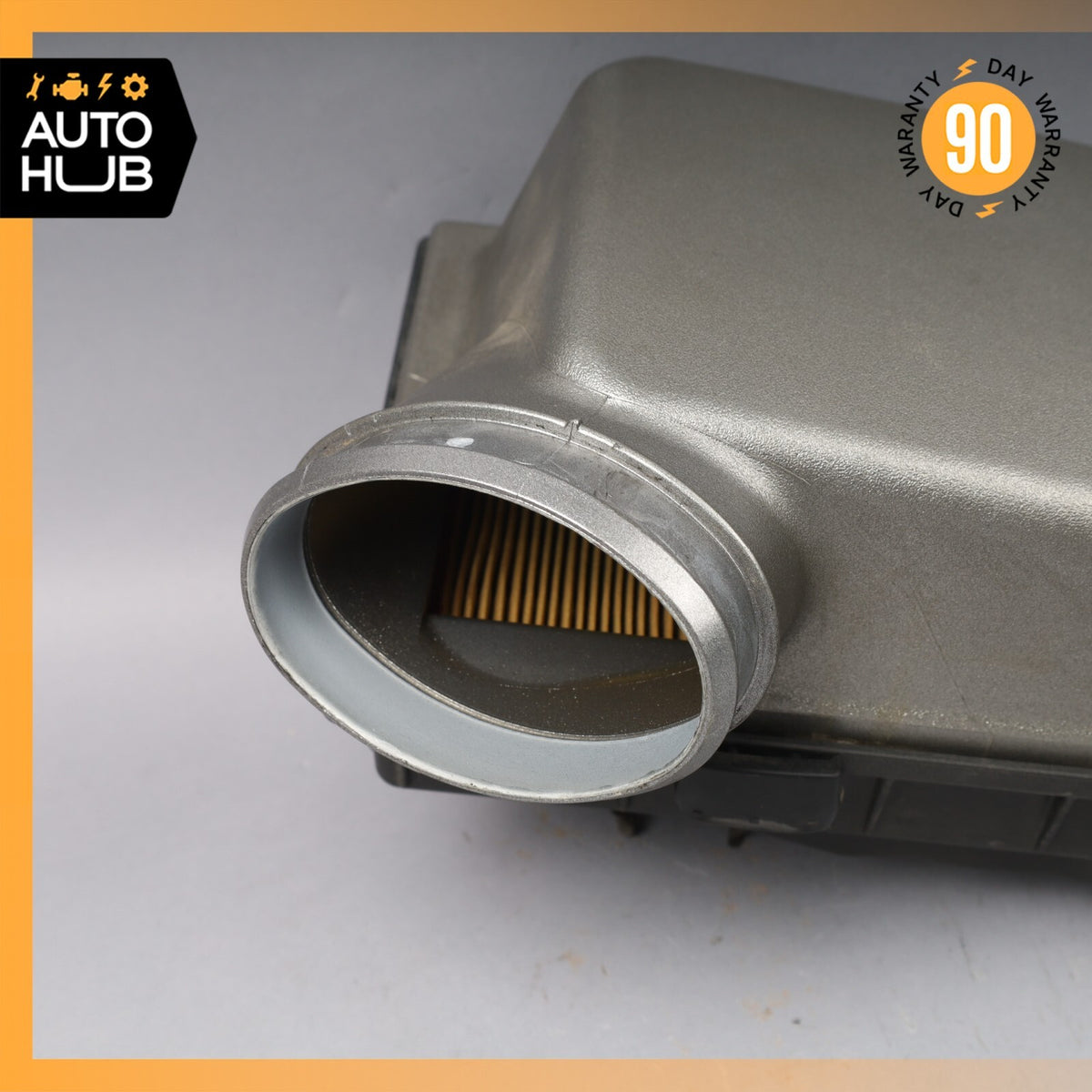 03-08 Mercedes W219 CLS55 E55 AMG Engine Air Intake Filter Left 1130900501 OEM - photo 4