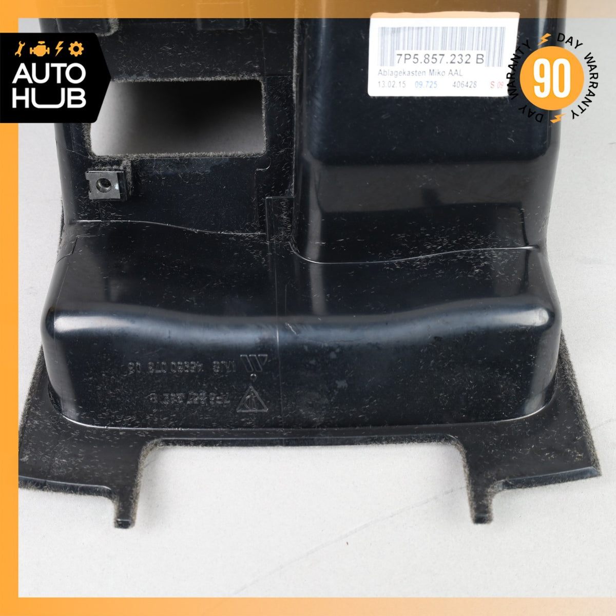 Porsche Cayenne 958 Center Console Storage Compartment  Tray 7P5857232B OEM - photo 19